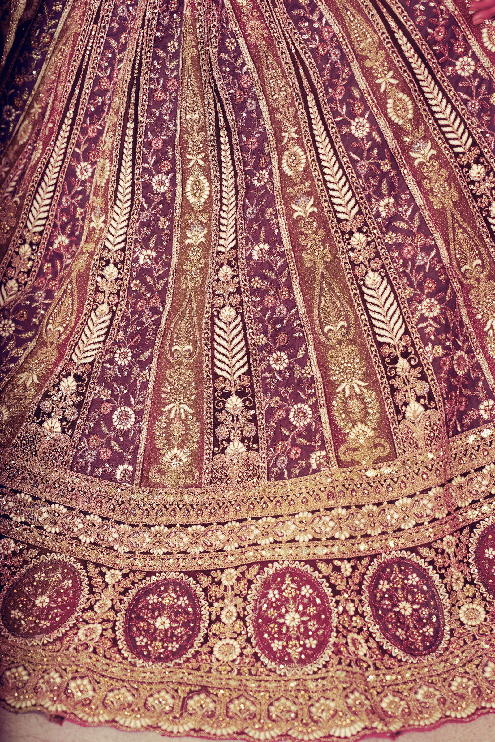 Kf 04 Dark Purple Soft Net Gorgeous Bridal Lehenga Wholesale Clothing Distributors In India